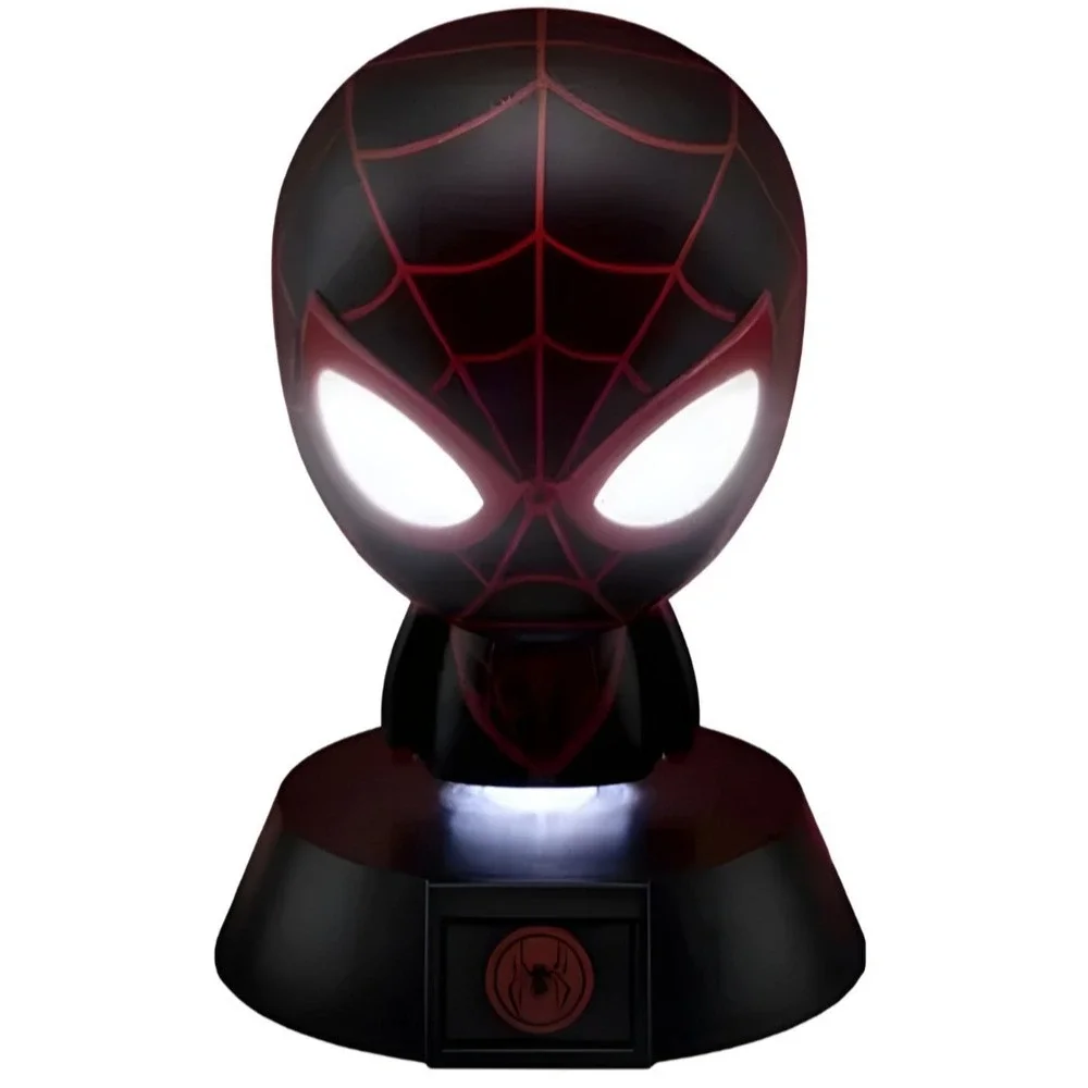MILES MORALES SPIDER-MAN LAMP PALADONE MARVEL LED ICONS LIGHT 4‎ INCH NEW